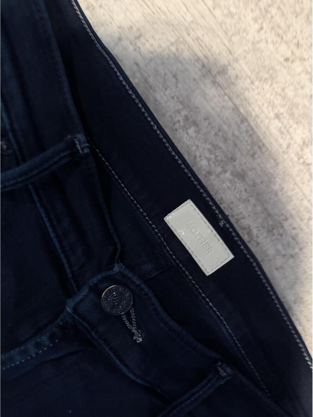 Mothe mid rise dazzler ankle jeans in chip on my shoulder 29 (light knee fading) - Picture 3 of 6